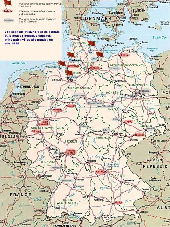 la révolution allemande de 1918