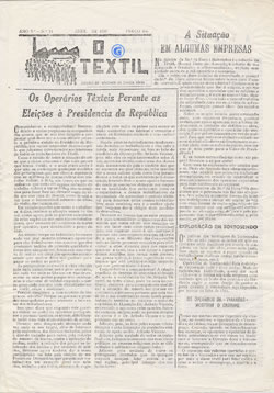 capa A Classe Operária